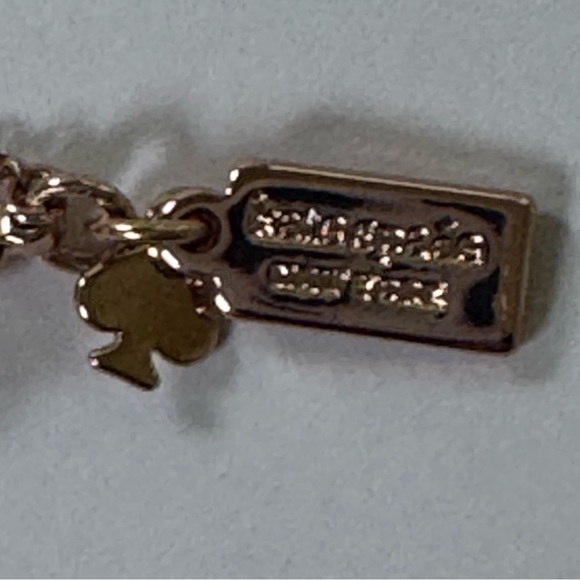 Kate Spade Rose Gold Pavé Open Heart Necklace & Stud Earrings Set NWT - Picture 6 of 6